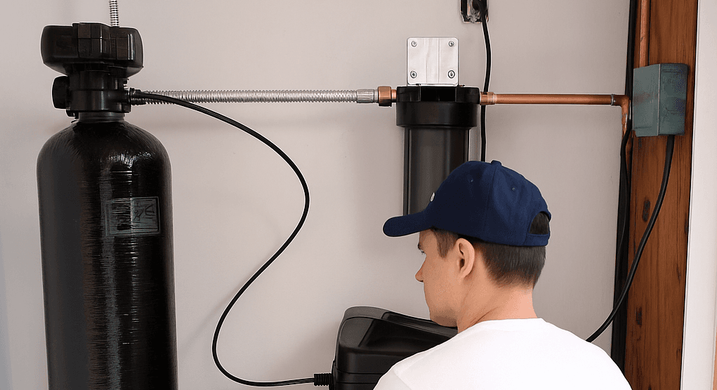 Water filtration and softener systems