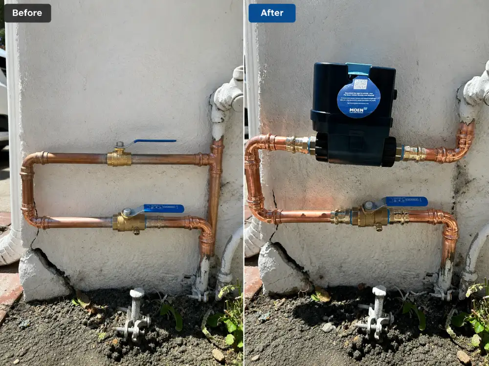 Plumbing support for fixture and cabinet installation